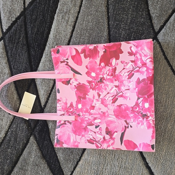 Ted Baker Pink Floral Tote Bag Nwt - Picture 3 of 6